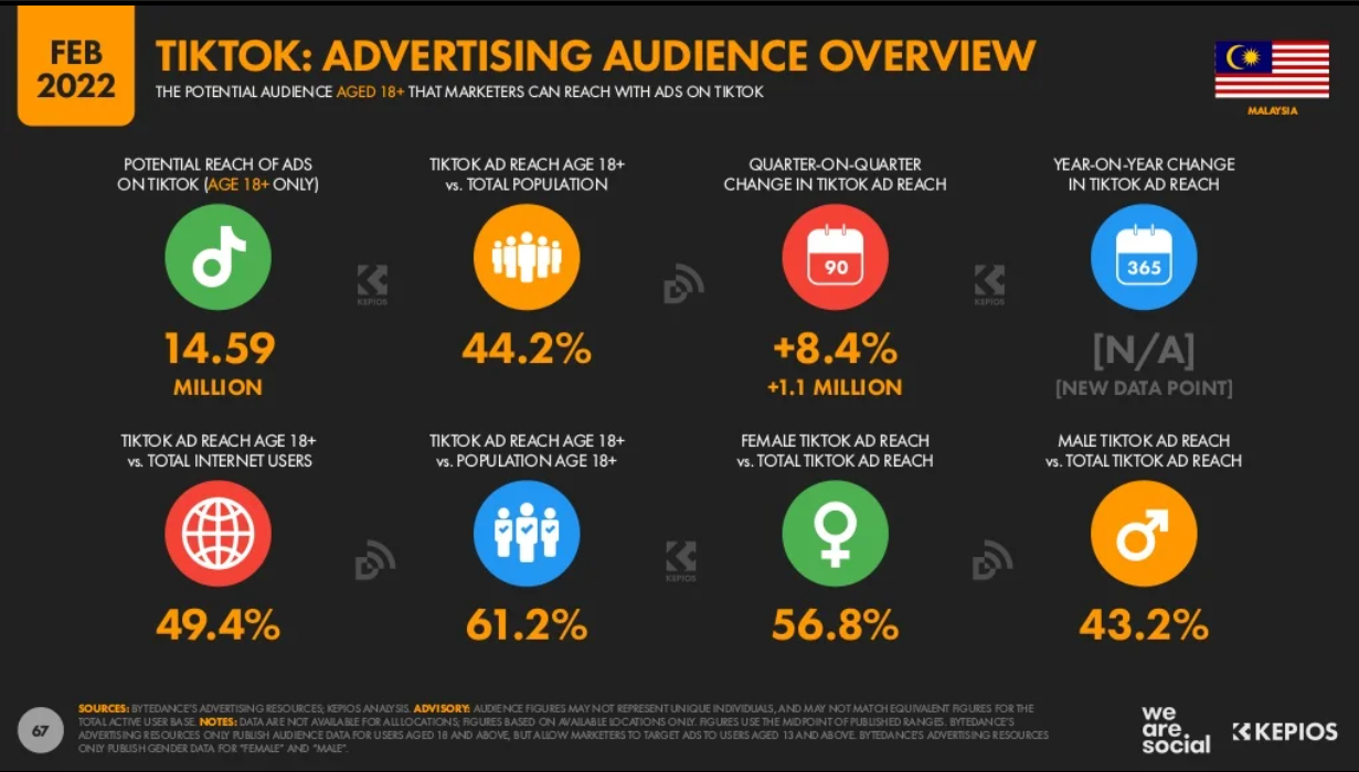Malaysia Digital Marketing 2022_10_TikTok advertising audience overview.png